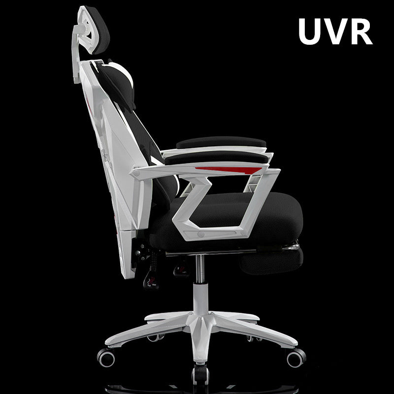 Sillas para juegos UVR, asiento de malla para ordenador, pausa para el almuerzo, juego giratorio reclinable que compite con sillas